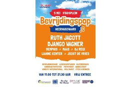 Nederland viert 75 jaar bevrijding: Bevrijdingspop op Stadsplein