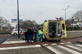 Scooterrijder aangereden op rotonde in Heerhugowaard