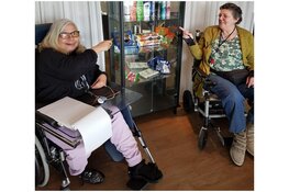 Positiviteit bij het Forum II Viva Zorggroep met Forum minimarkt