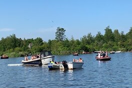 Grote drukte pleziervaart in Noorderplas