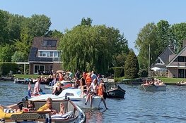 Grote drukte pleziervaart in Noorderplas