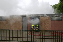 Brand bij sportvereniging Victoria O.