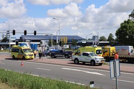 Kop-staartbotsing op de Westerweg