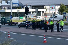 Kop-staartbotsing op de Westerweg