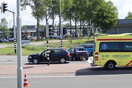 Kop-staartbotsing op de Westerweg