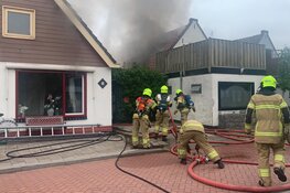 Brand in Noord-Scharwoude