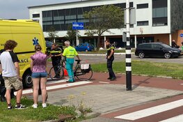 Fietsster aangereden op kruising Stationsplein / Zuidtangent