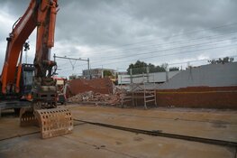 Station Alkmaar-Noord in één weekend geveld door sloophamer