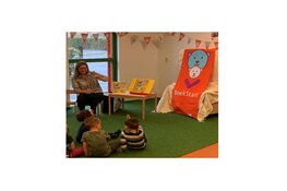 Feestelijke opening van BoekStart bij Villa Kakelbont