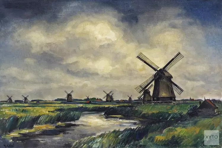 Het Noord-Hollandse landschap verbeeld