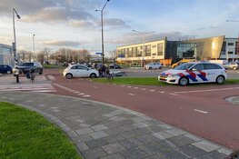 Fietser aangereden op de 'bekende' kruising bij het Station