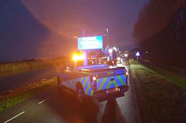 Dode man in auto gevonden in water langs Huygendijk