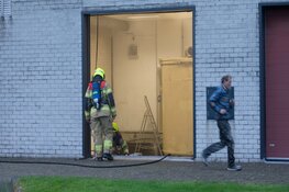 Brandje door werkzaamheden bij Dobla Choco Center