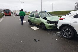 Ongeval met meerdere auto&#39;s op de N242 bij Alkmaar