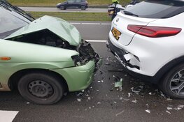 Ongeval met meerdere auto&#39;s op de N242 bij Alkmaar