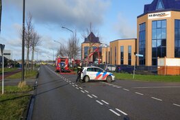 Brand bij aannemersbedrijf in Heerhugowaard