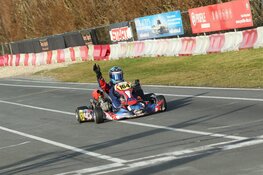 Maxim Haroutounian wint eerste kartrace van het seizoen in ID Engines Junior: “Alle karts zijn gelijk, het komt aan op de coureur”