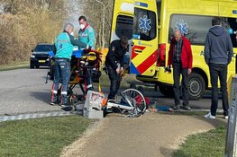 Fietsster gewond in Broek op Langedijk