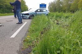 Veel schade bij ongeval Noord-Scharwoude