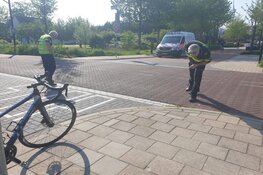 Wielrenster aangereden op de Middenweg