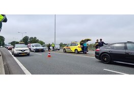 Vijf auto's betrokken geraakt bij kettingbotsing