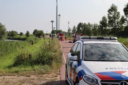 Onbeheerde fiets aangetroffen bij Park van Luna. Duikteam zoekt tevergeefs