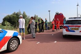Onbeheerde fiets aangetroffen bij Park van Luna. Duikteam zoekt tevergeefs