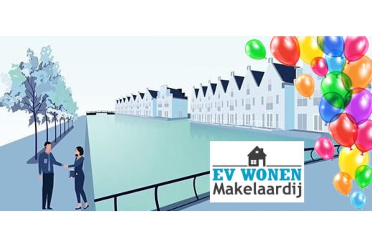 EV wonen Makelaardij bestaat deze maand vijf jaar; en dat moet natuurlijk worden gevierd!