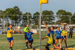 Een knokpartij voor korfballers Apollo 1