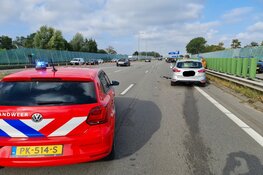 Kop-staartbotsing op N242 bij Stompetoren