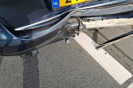 Kop-staartbotsing op N242 bij Stompetoren