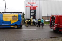 Aanrijding tussen twee voertuigen in Heerhugowaard