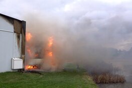 Brand in toiletgebouw Park van Luna