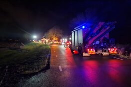 Auto te water, bestuurder in kritieke toestand naar ziekenhuis