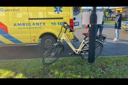 Fietsster gewond na aanrijding in Heerhugowaard