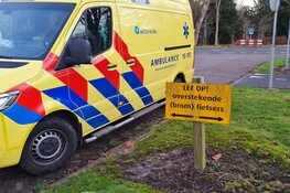 Fietsster lichtgewond na aanrijding op Krusemanlaan