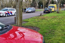 Fietsster lichtgewond na aanrijding op Krusemanlaan