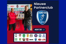 ADO '20 nieuwe partnerclub VV Alkmaar