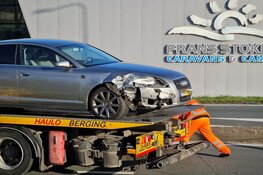 Kopstaart-botsingen in beide richtingen van N242