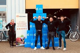 Alkmaars bedrijf Muscle Meals levert gratis veganpakketten af aan Voedselbank Langedijk