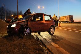 Veel schade bij ongeval N242