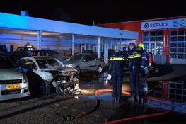 Autobedrijf in Heerhugowaard voor tweede keer in drie dagen tijd doelwit van brandstichting