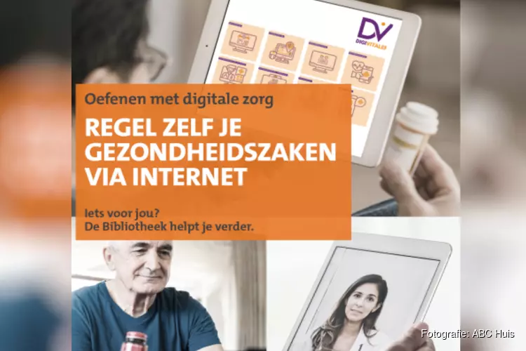 Zelf je gezondheidszaken regelen via internet? - Leer het in de bibliotheek met DigiVitaler