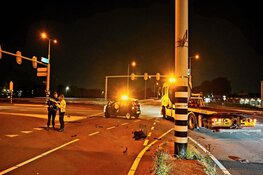 Veel schade bij ongeval kruising Westerweg/Broekerweg