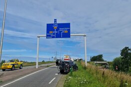 Flinke schade bij ongeval op N241 bij het Verlaat in Heerhugowaaard