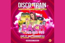 Disco Train dendert komende zaterdag door Grandcafe De Heeren