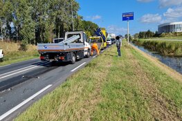 Aanrijding op N242 bij Heerhugowaard
