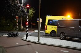 Bestuurder scooter gewond bij ongeval in Zuid-Scharwoude