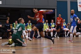 Zaalvoetbalderby nooit een echte wedstrijd. Hovocubo met zevenklapper te sterk voor FC Marlène
