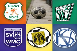 Negenklapper voor KSV, gelijke spelen voor Hugo Boys en SVW '27